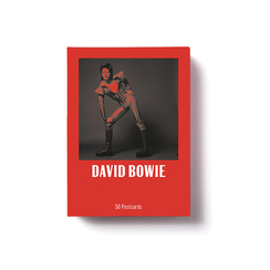 David Bowie collector's box of 50 postcards